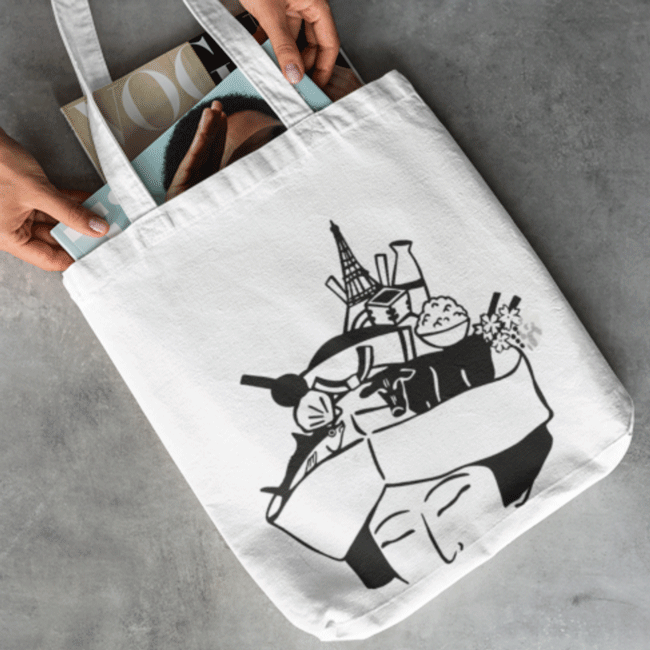  Tote bags personnalisés 